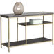 Arden 47.25 X 15.75 inch Grey / Gold Console Table